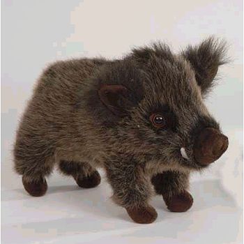 Hansa Stuffed Plush Wild Boar