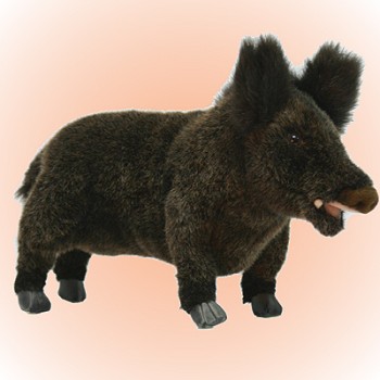 stuffed wild boar toy