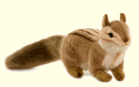 Hansa Stuffed Plush Chipmunk