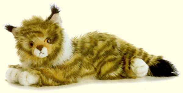 stuffed maine coon