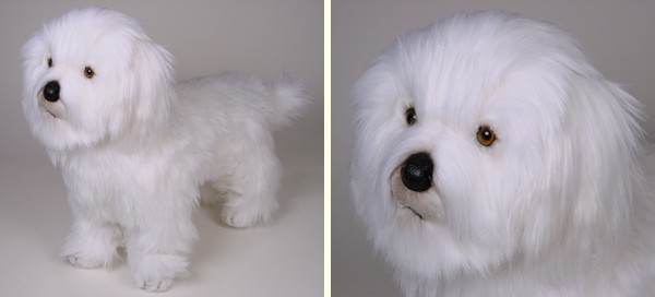 Piutre Stuffed Plush Coton de Tulear