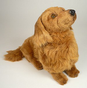 long haired dachshund stuffed animal