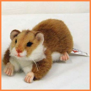 realistic hamster plush