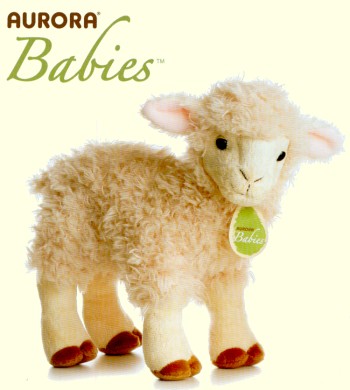 Aurora "Lovely" Lifelike Plush Baby Lamb