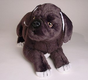 brindle english mastiff stuffed animal