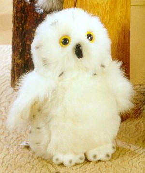 stuffed snow owl