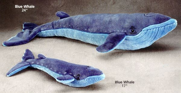 blue whale plush