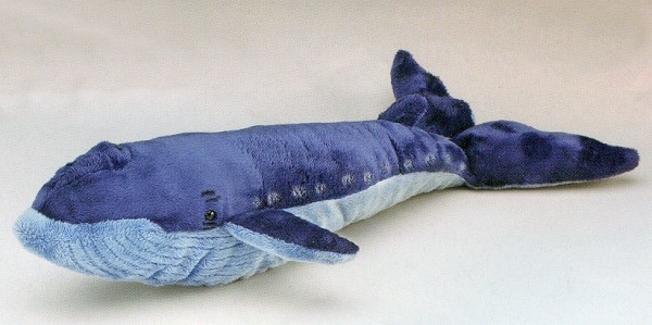 large stuffed whale